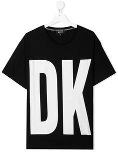 Dkny Kids футболка с круглым вырезом и логотипом