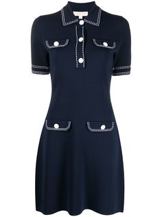 Michael Michael Kors платье-рубашка с короткими рукавами