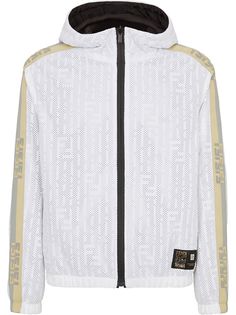 Fendi двусторонняя ветровка с логотипом FF из коллаборации с Kway