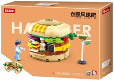 Конструктор SLUBAN "Бургерная", 276 деталей (M38-B0705A)