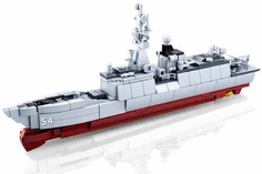 Конструктор SLUBAN "Крейсер", 417 деталей (M38-B0702)