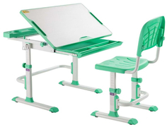 Комплект парта и стул-трансформеры CUBBY Disa Green (515848)