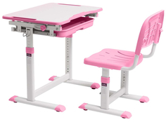 Комплект парта и стул-трансформеры CUBBY Sorpesa Pink (222047)