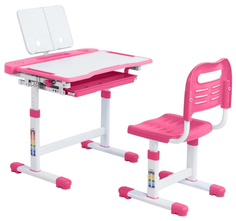 Комплект парта и стул-трансформеры CUBBY Vanda Pink (221959)