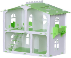Кукольный домик KRASATOYS "Загородный дом София", с мебелью, салатовый (000264)