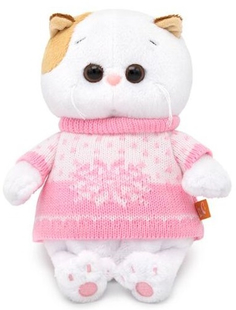 Мягкая игрушка BUDIBASA "Кошечка Ли-Ли Baby", 20 см, в свитере (LB-026)