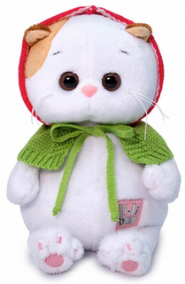 Мягкая игрушка BUDIBASA "Кошечка Ли-Ли Baby", 20 см, в вязаной накидке (LB-059)