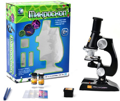 Детский микроскоп НАША-ИГРУШКА 8 предметов (C2119)