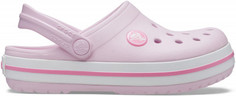 Шлепанцы для девочек Crocs Crocband Clog K, размер 30