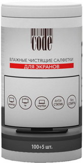 Влажные салфетки для экранов Code