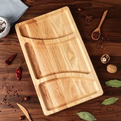 Блюдо-доска для подачи и нарезки Доброе дерево