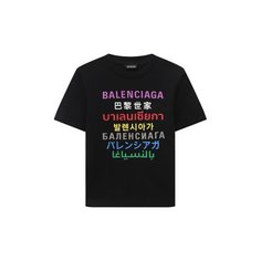 Хлопковая футболка Balenciaga