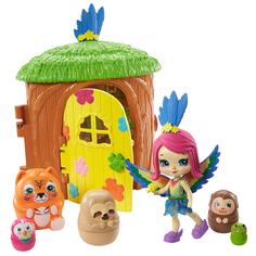Игровой набор Enchantimals Домик-сюрприз Пикки Какаду