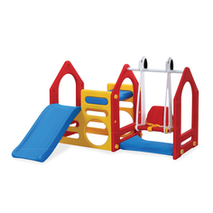 Игровой комплекс Haenim Toy с домом, горкой и качелями