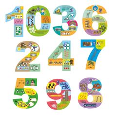 Плакат Издательство Учитель Двухсторонние цифры от 0 до 9 с развивающими заданиями, примерами, прописями