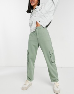 Свободные брюки карго цвета хаки Levis-Зеленый цвет
