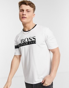 Белая футболка BOSS Bodywear-Белый