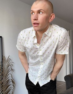 Рубашка классического кроя Scotch & Soda-Белый