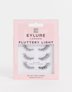 Набор накладных ресниц Eylure Fluttery Light – No. 008-Черный