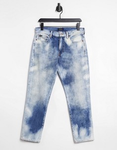 Выбеленные джинсы бойфренда Polo Ralph Lauren-Голубой