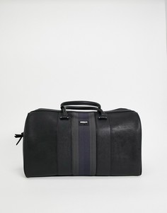 Черная спортивная сумка из искусственной кожи с тесьмой Ted Baker-Черный