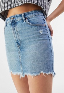 Юбка джинсовая Bershka 