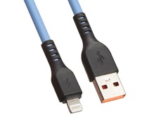 Аксессуар Liberty Project USB - Lightning Extra TPE 1m Light Blue 0L-00044199