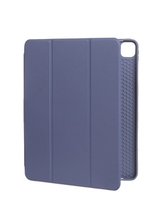 Чехол Gurdini для APPLE iPad Pro 12.9 NEW 2020 Leather Series Lavender Grey 912983