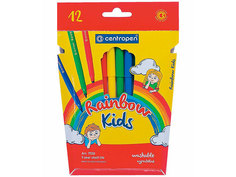 Фломастеры Centropen Rainbow Kids 12 цветов 7 7550 1203