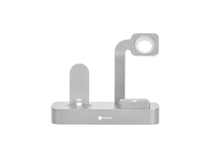 Док-станция COTEetCI Base29 3-in-1 APPLE Watch / iPhone / AirPods Silver CS7211-TS