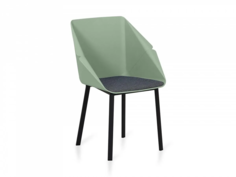 Кресло donato (ogogo) зеленый 61x89.0x45.0 см.
