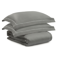 Комплект постельного белья essential (tkano) серый 200x220 см.