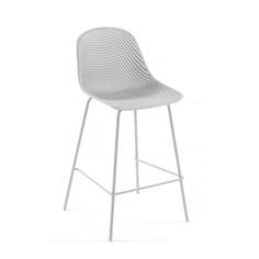 Барный стул quinby (la forma) белый 49x107x49 см.