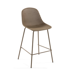 Барный стул quinby (la forma) бежевый 49x107x49 см.
