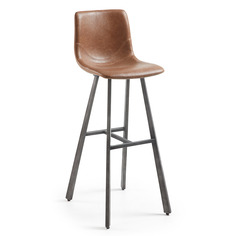 Барный стул trac (la forma) коричневый 43x116x51 см.
