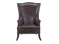 Дизайнерское кресло chester (mak-interior) коричневый 80x112x92 см.