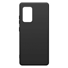 Чехол (клип-кейс) BORASCO Silicone Case, для Samsung Galaxy A52, черный [39819]