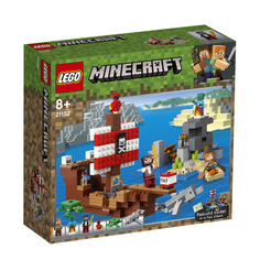 Конструктор LEGO Minecraft Приключения на пиратском корабле, 21152