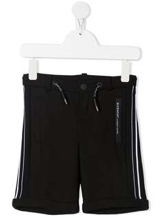 Givenchy Kids шорты с завышенной талией и лампасами