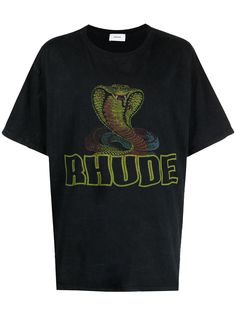 Rhude футболка с логотипом