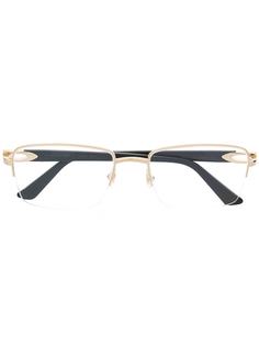 Cartier Eyewear очки C Dècor в прямоугольной оправе