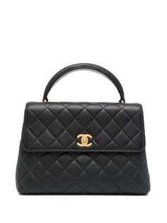 Chanel Pre-Owned маленький стеганый портфель 1997-го года