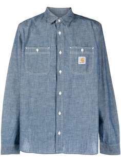 Carhartt WIP джинсовая рубашка с нашивкой-логотипом