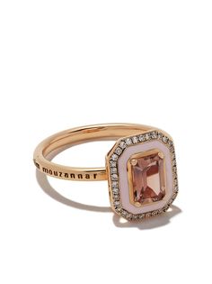 Selim Mouzannar кольцо из розового золота с бриллиантами