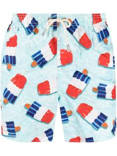 MC2 Saint Barth плавки-шорты с принтом