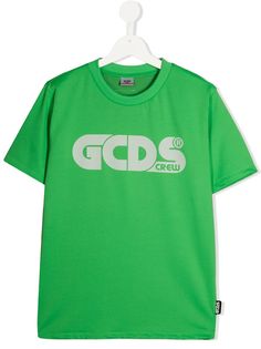 Gcds Kids футболка с короткими рукавами и логотипом