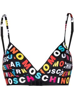 Moschino бюстгальтер с логотипом