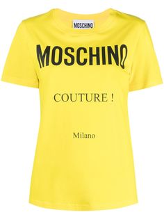 Moschino футболка с логотипом