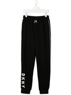 Dkny Kids спортивные брюки с логотипом