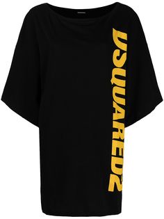 Dsquared2 платье-футболка с логотипом